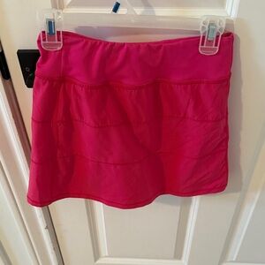 Vibrant Pink Tennis Skort